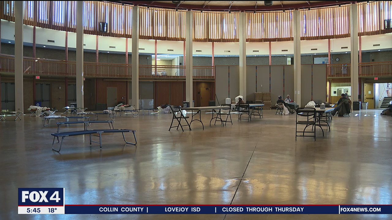 North Texans head to warming stations for relief from freezing temperatures