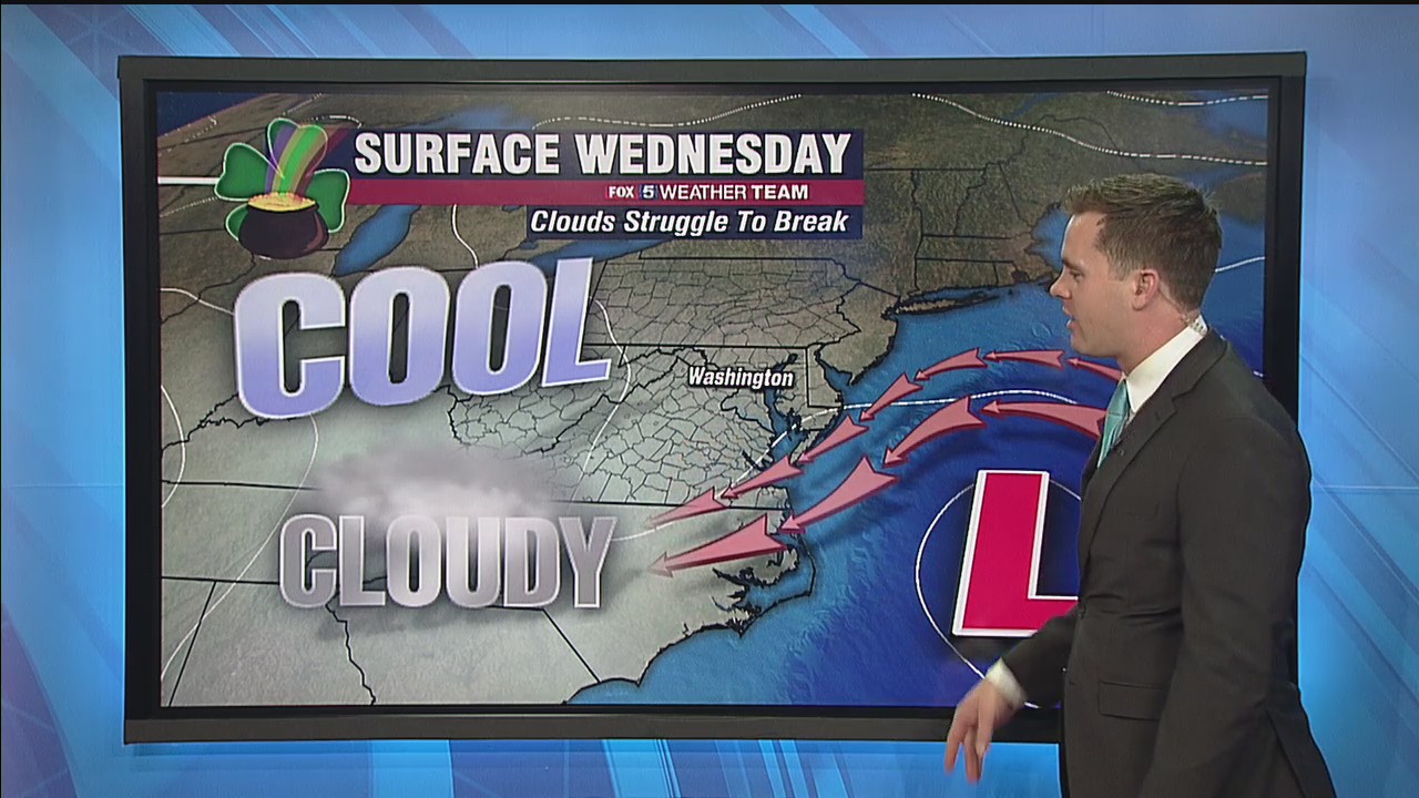 FOX 5 Weather forecast for Wednesday, March 17