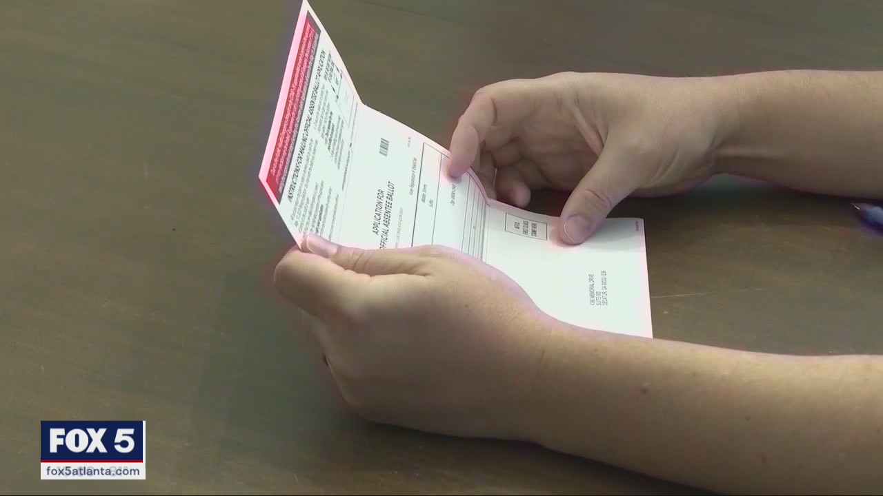 Secretary of State discusses absentee ballots