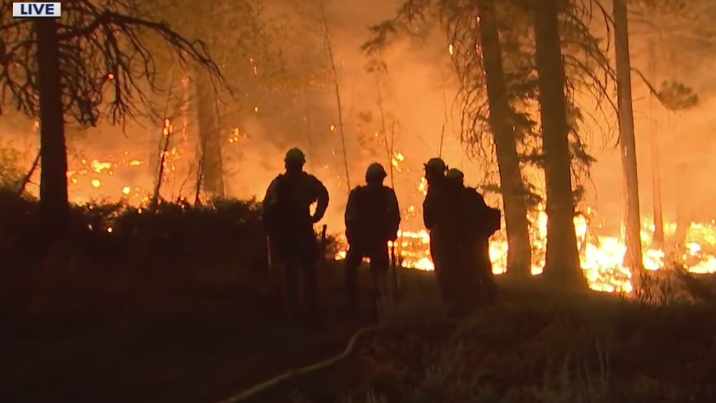 Flying embers keep Caldor Fire a challenge