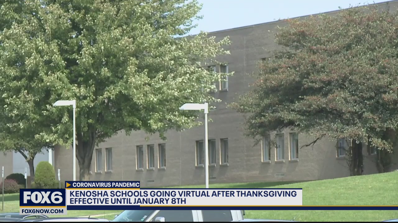 Kenosha Unified School District will switch to virtual learning Nov. 30