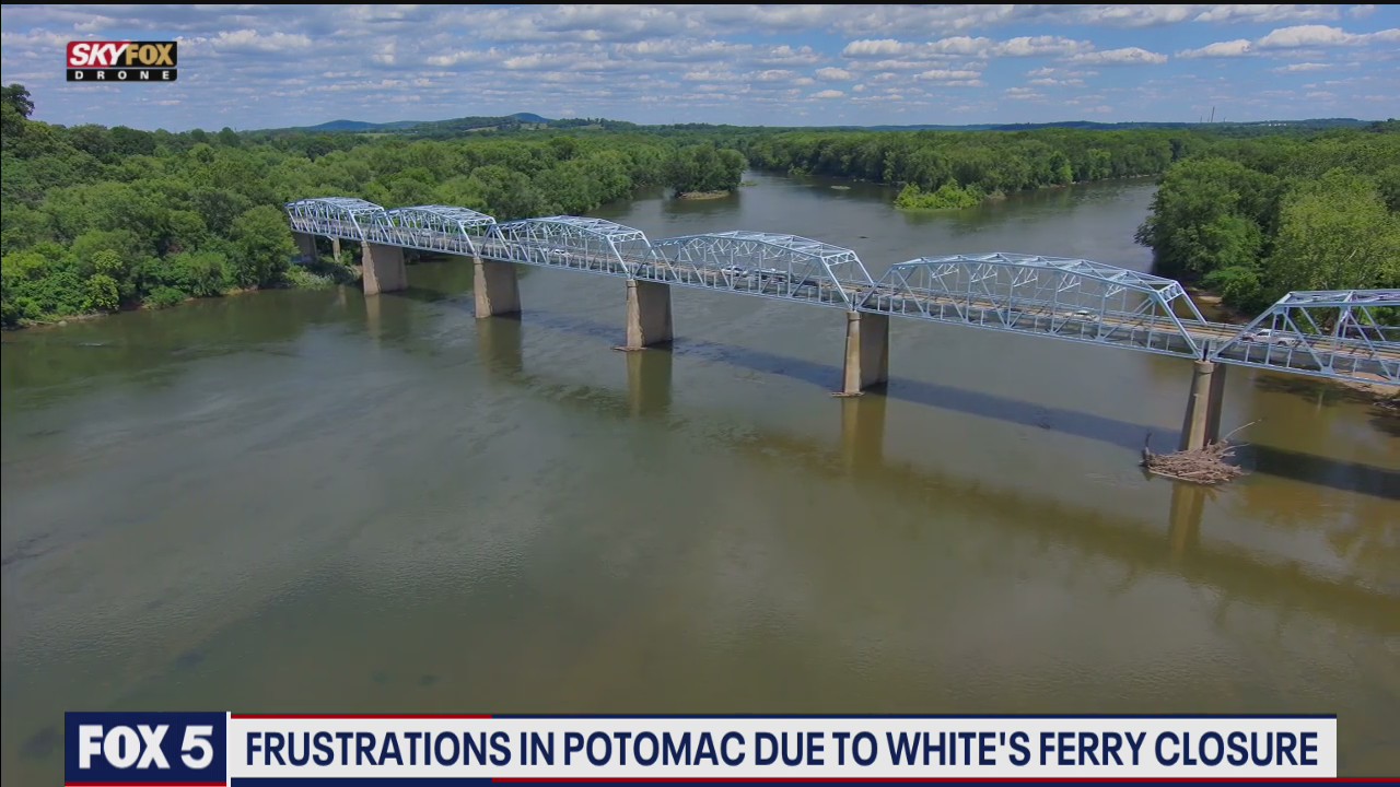 Potomac River crossing frustrations in Maryland and Virginia