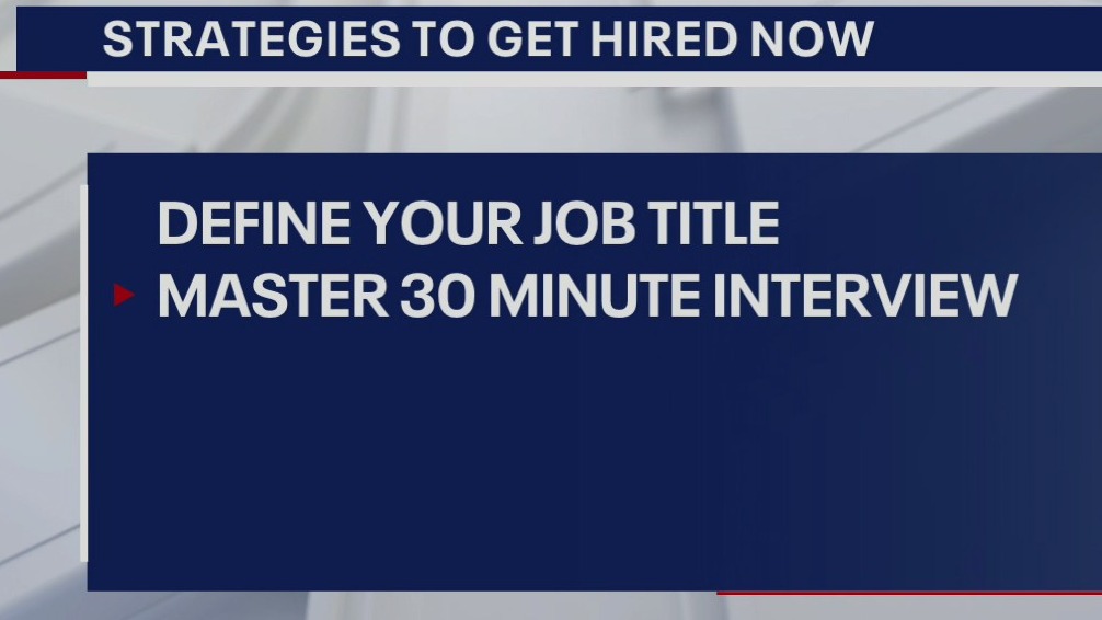 Career Week: How to get hired