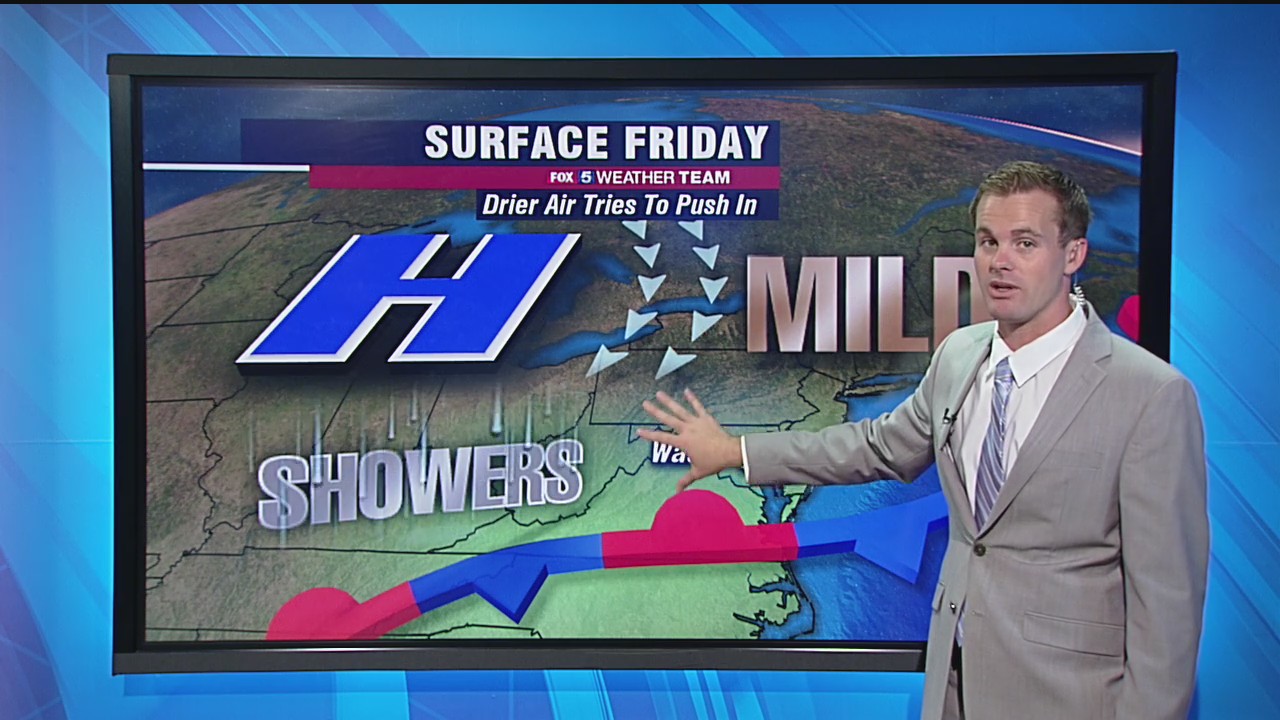FOX 5 Weather forecast for Friday, September 11