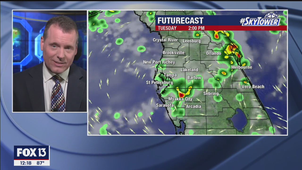 Monday Afternoon Forecast