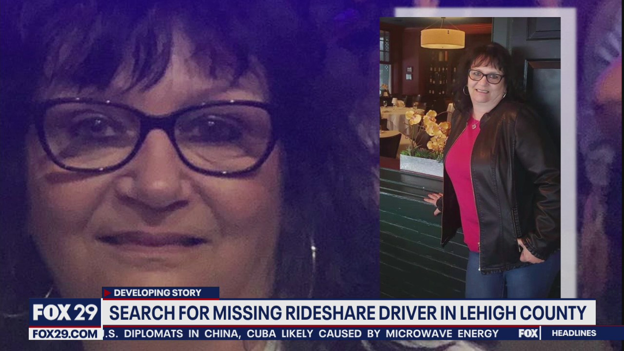 Search continues for missing rideshare driver from Lehigh County