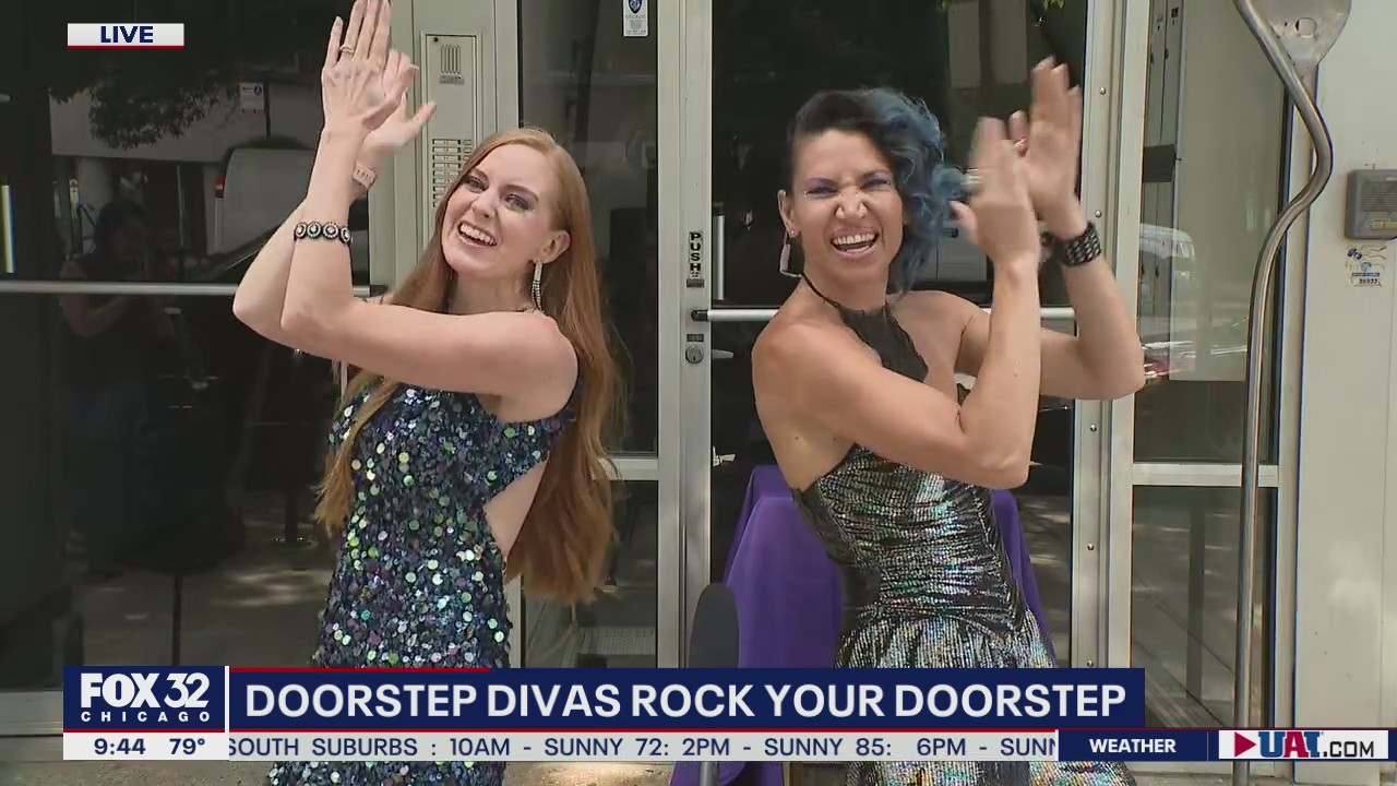 Doorstep divas deliver excitement and joy to a dull life of quarantine
