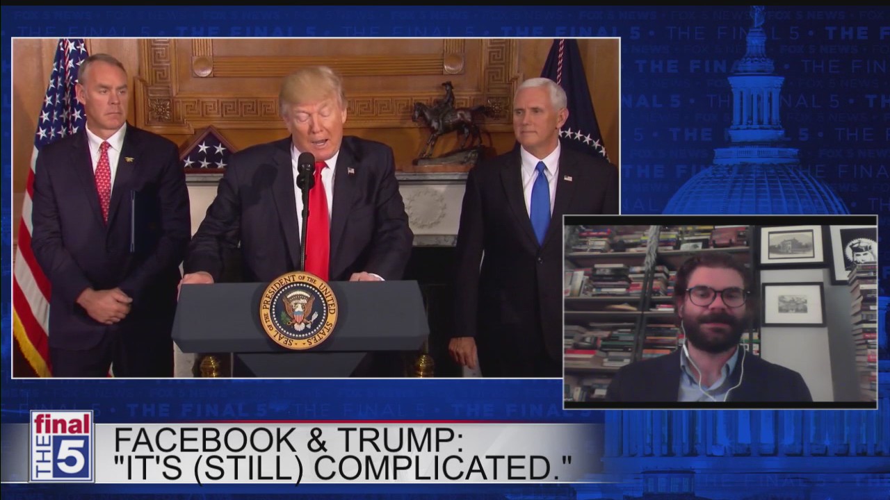 The complicated relationship between Facebook and Trump