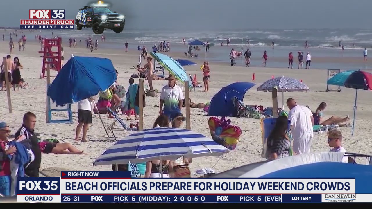 Beach officials prepare for holiday weekend crowds