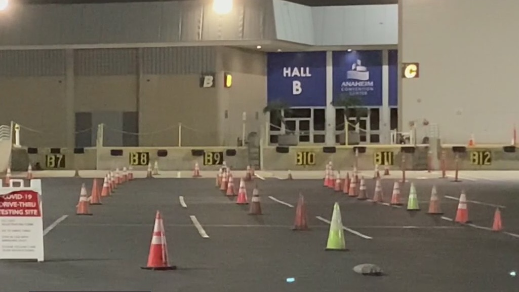 Mass COVID-19 vaccination site opens at Anaheim Convention Center