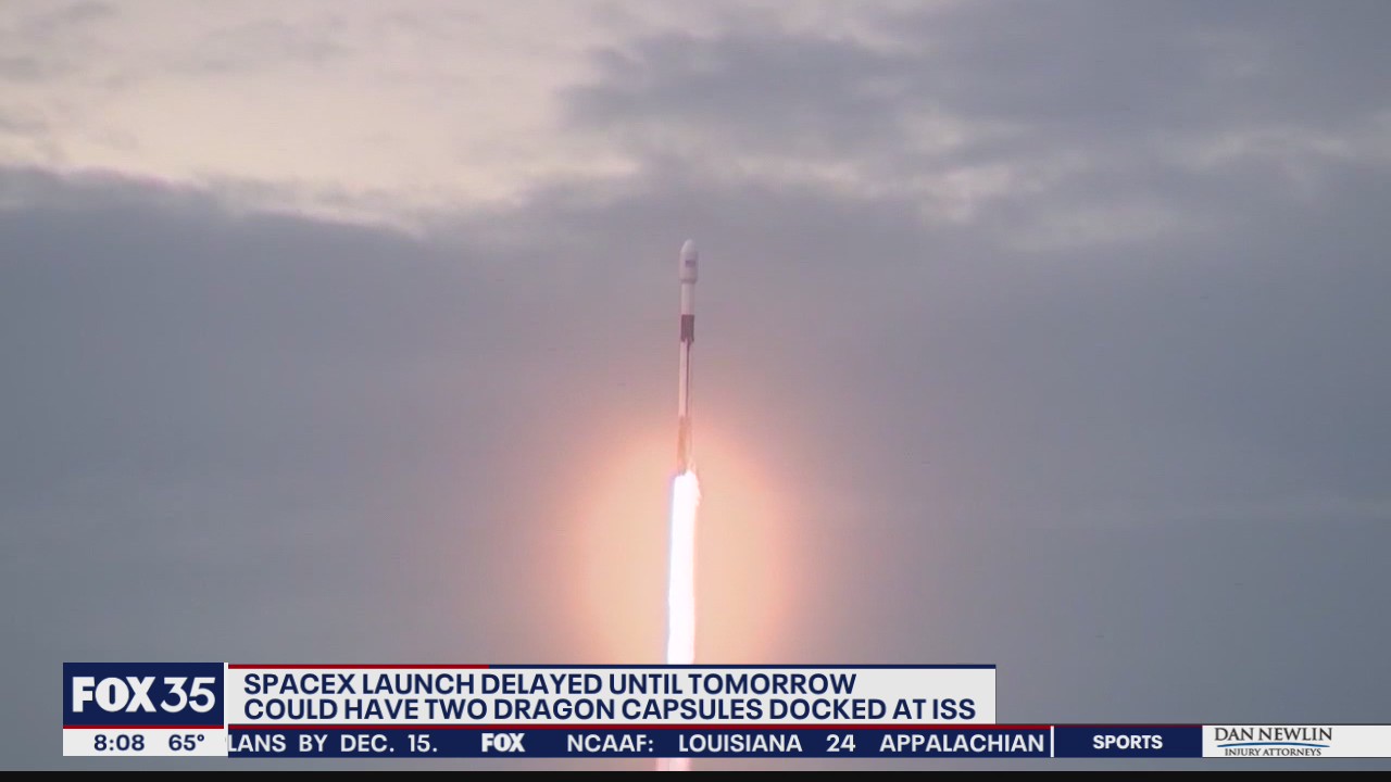 SpaceX launch delayed until Sunday