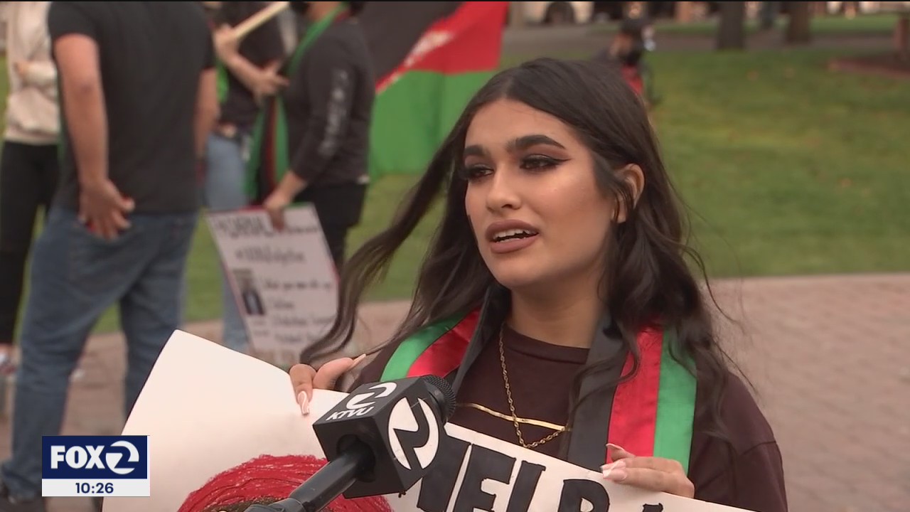 Rally for Afghanistan held in Hayward