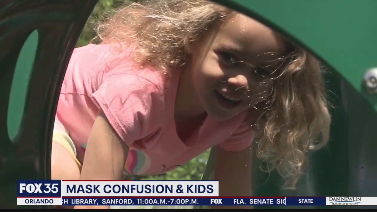 Mask confusion and children