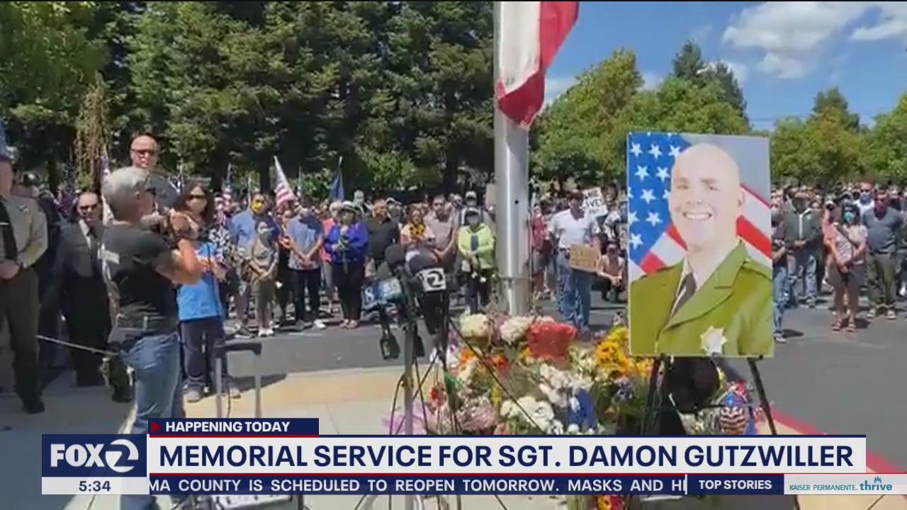 Service for slain Santa Cruz County deputy