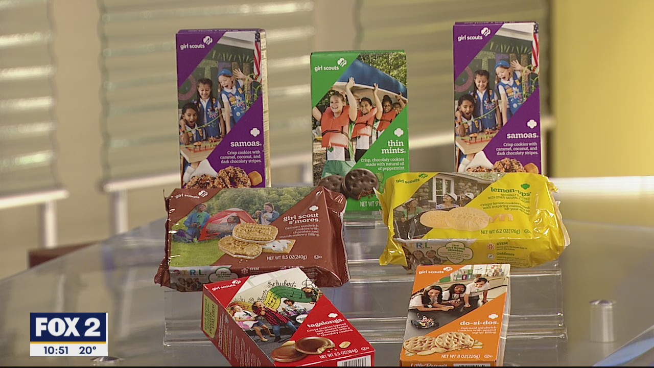 It's Girl Scout Cookie Season