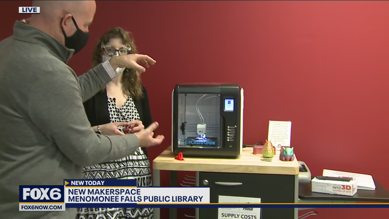 The Menomonee Falls Public Library just opened a new space
