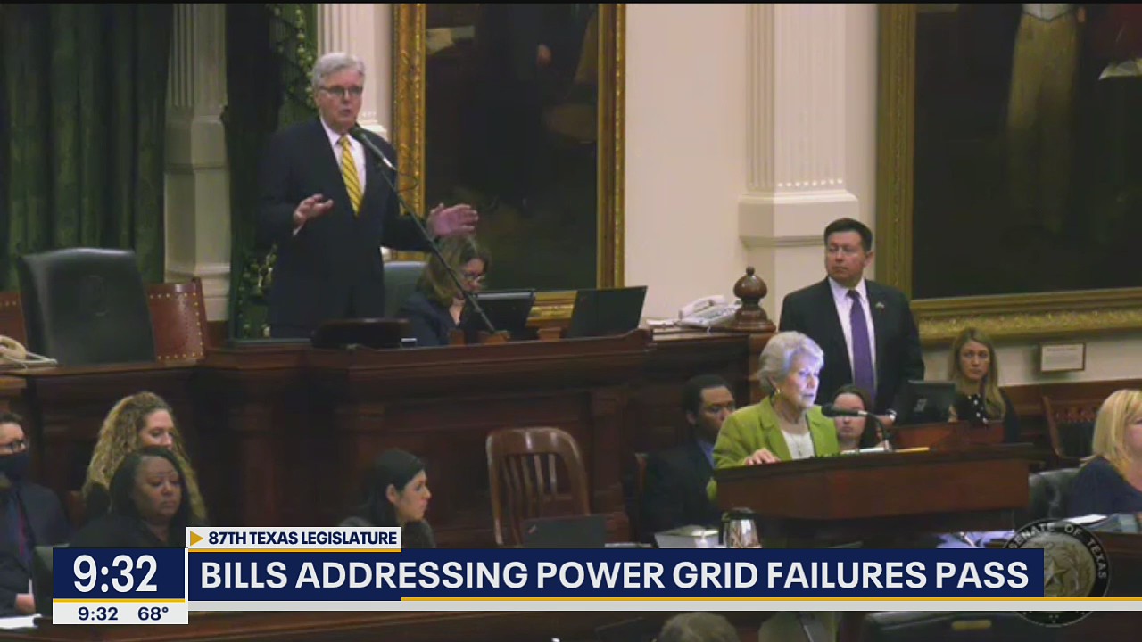 Texas lawmakers pass bills addressing power grid failure