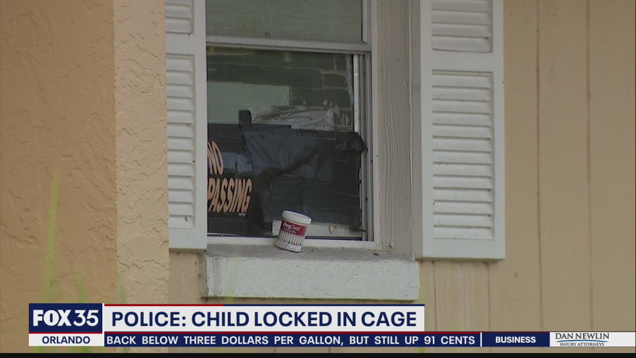 Florida woman accused of locking child with severe autism inside cage