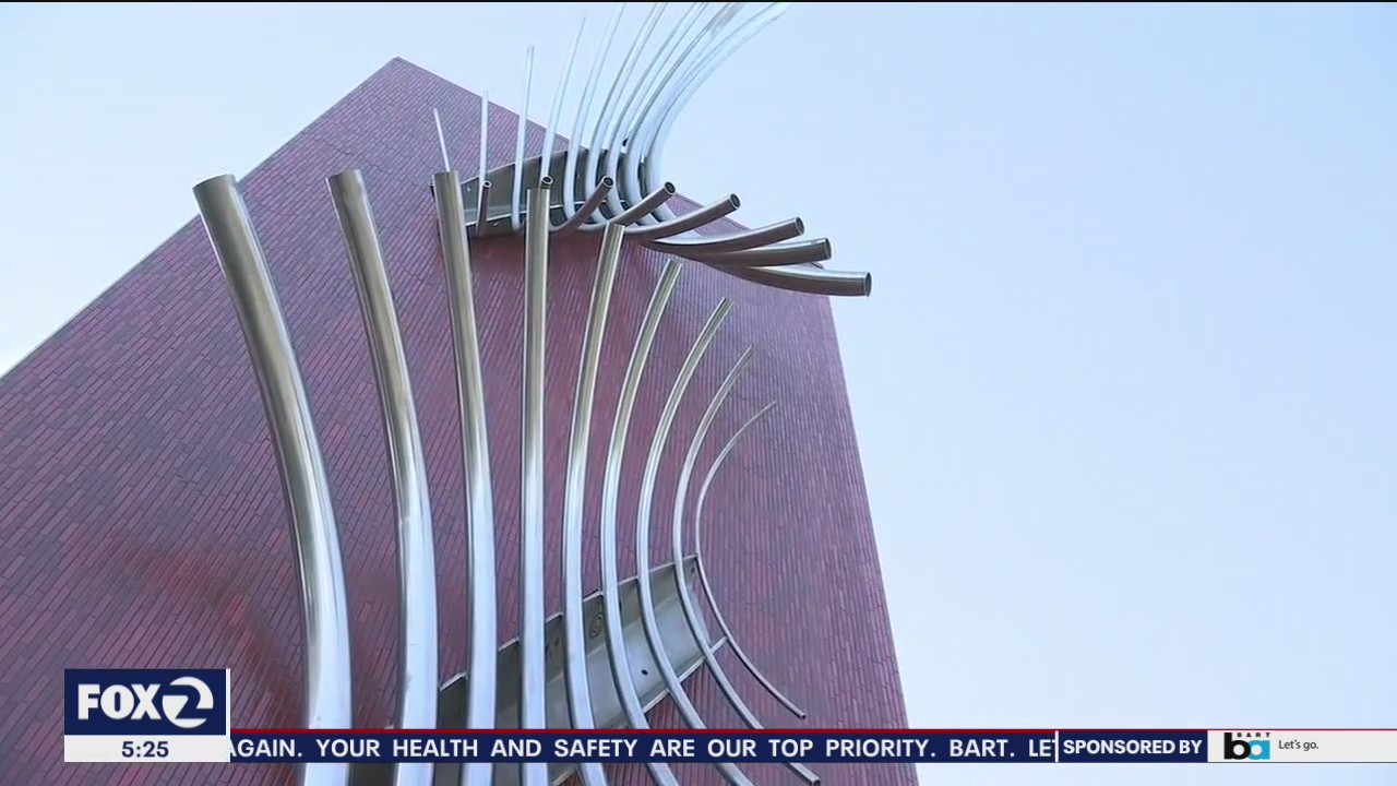 Jewish sculpture rises in Palo Alto