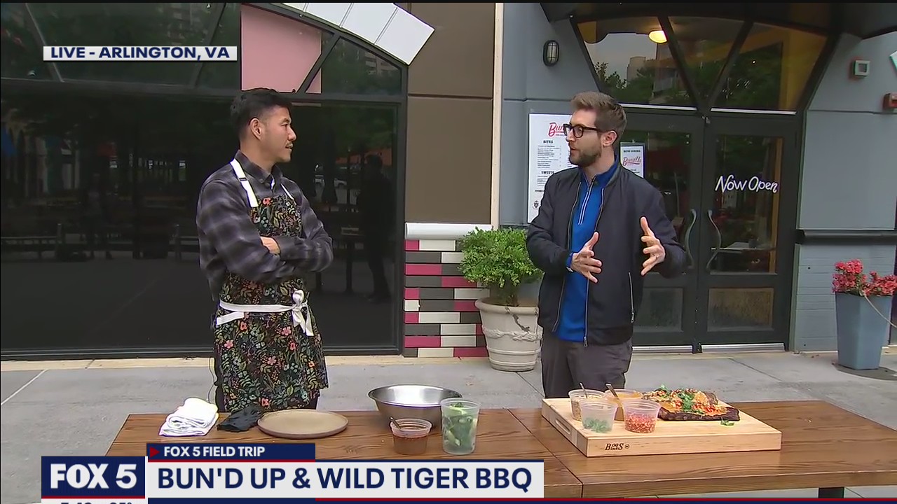 FOX 5 FIELD TRIP: BBQ tips from Bun'd Up, featuring Wild Tiger BBQ