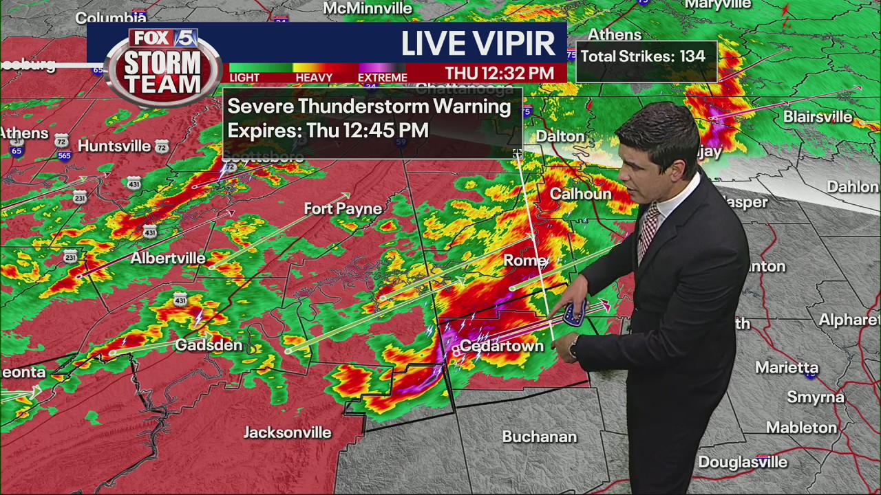 Thursday Forecast Update - Storm Alert Day