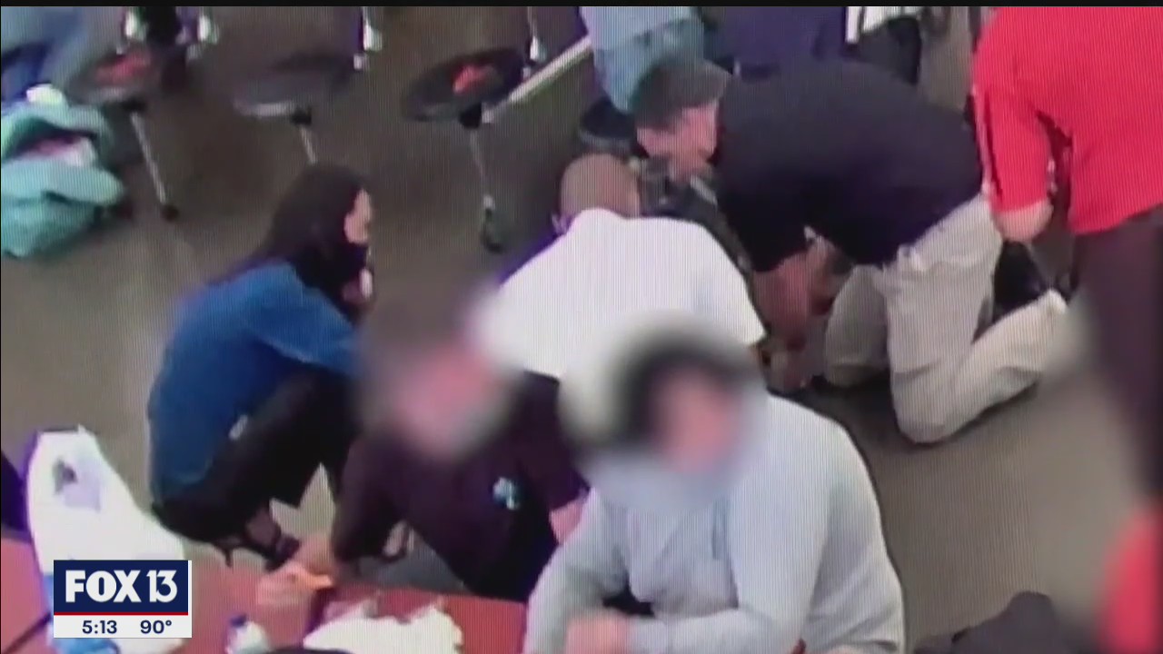 SRO performs CPR on student having medical emergency