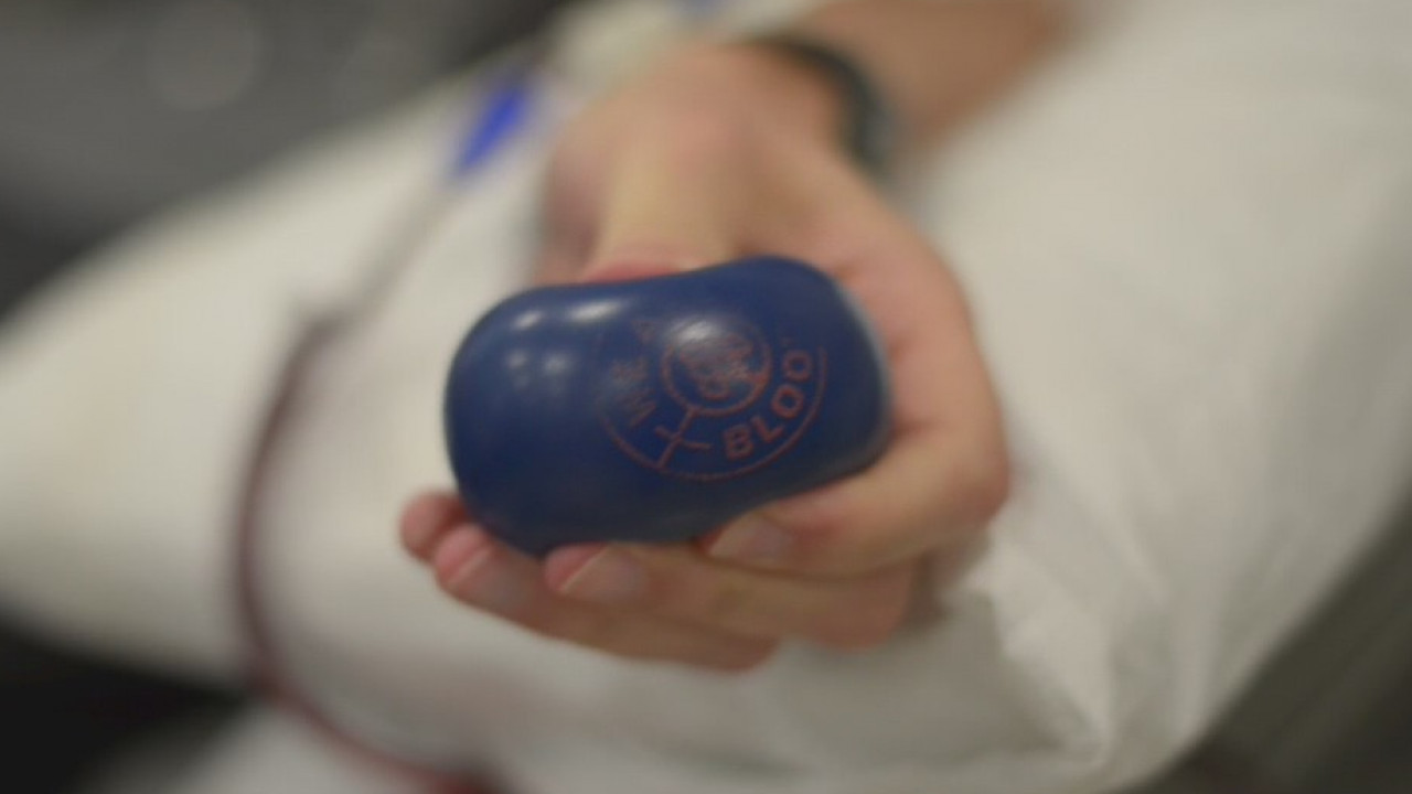 We Are Blood urging people to donate