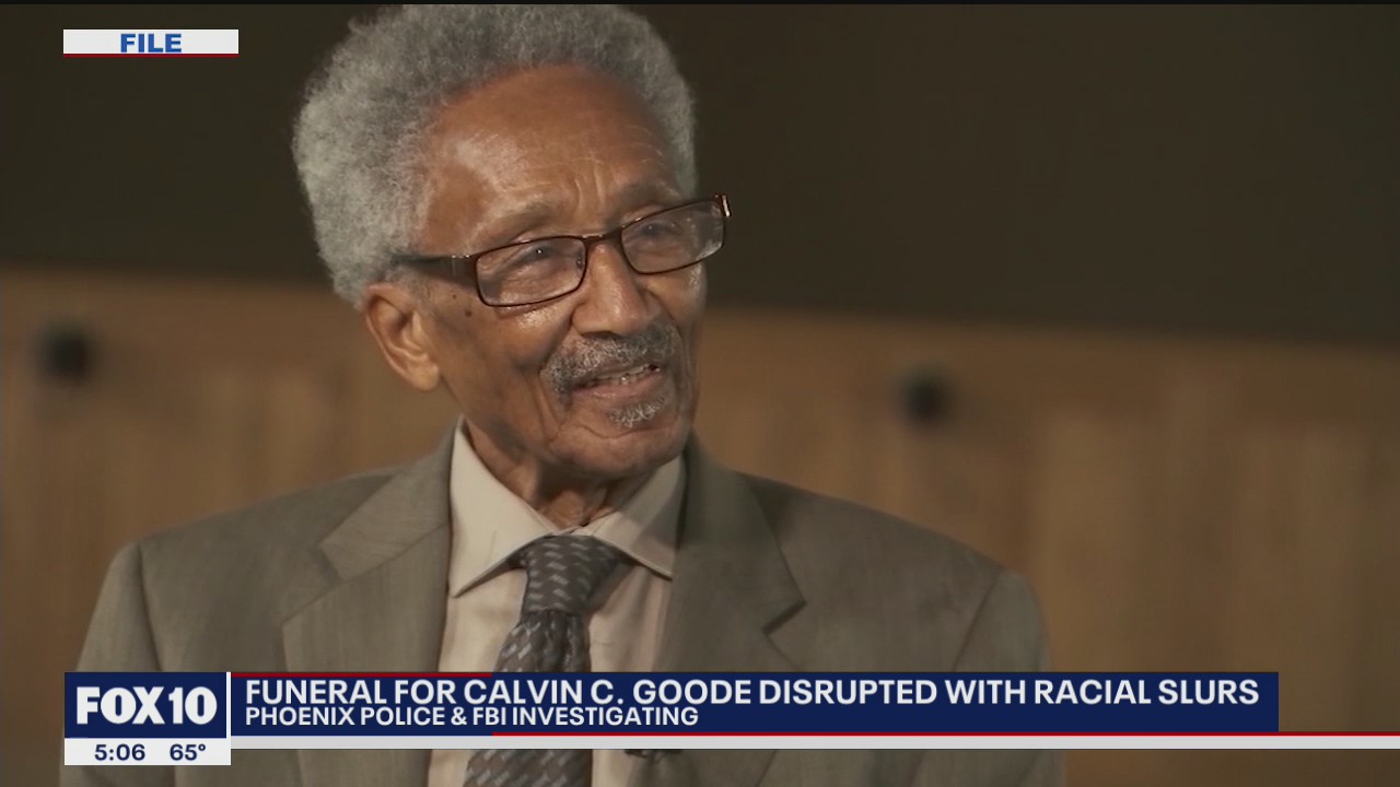 Racial slurs mar funeral for former Phoenix Vice Mayor Calvin C. Goode