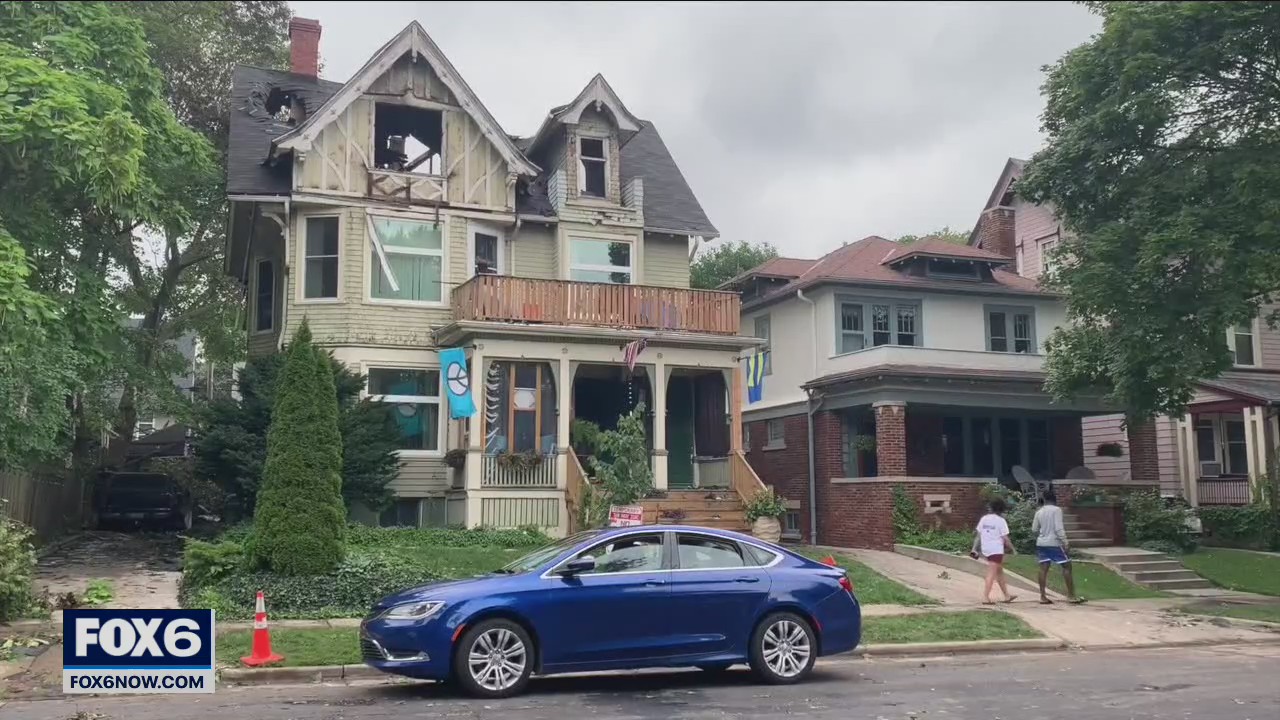 House fire near Hartford and Marietta