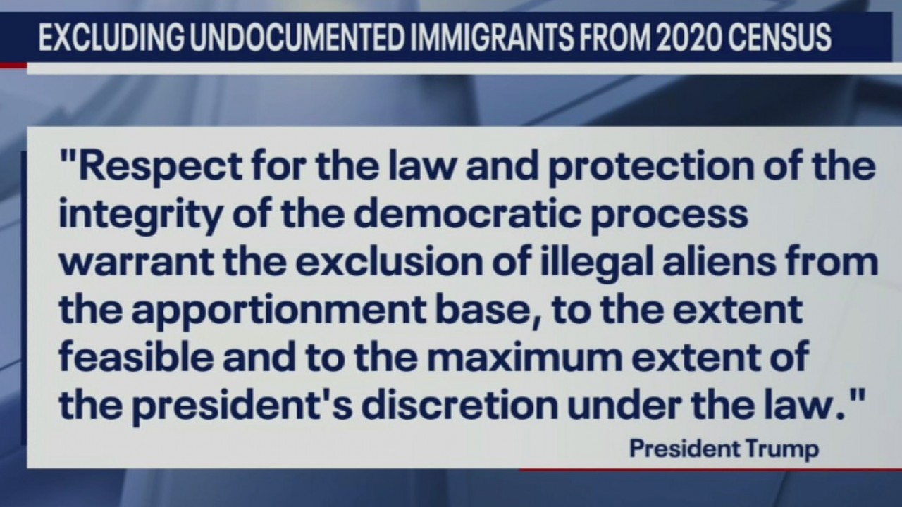 Trump memo on census