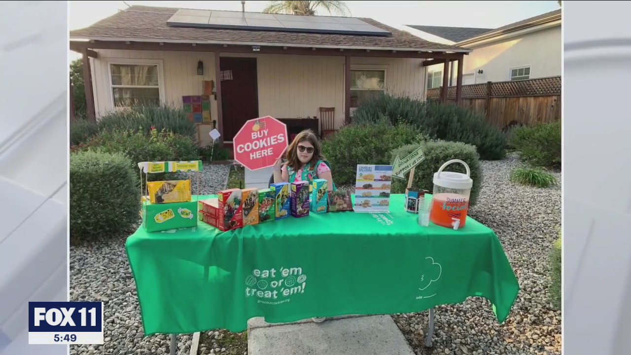 Pandemic encourages innovative Girl Scout cookie sales