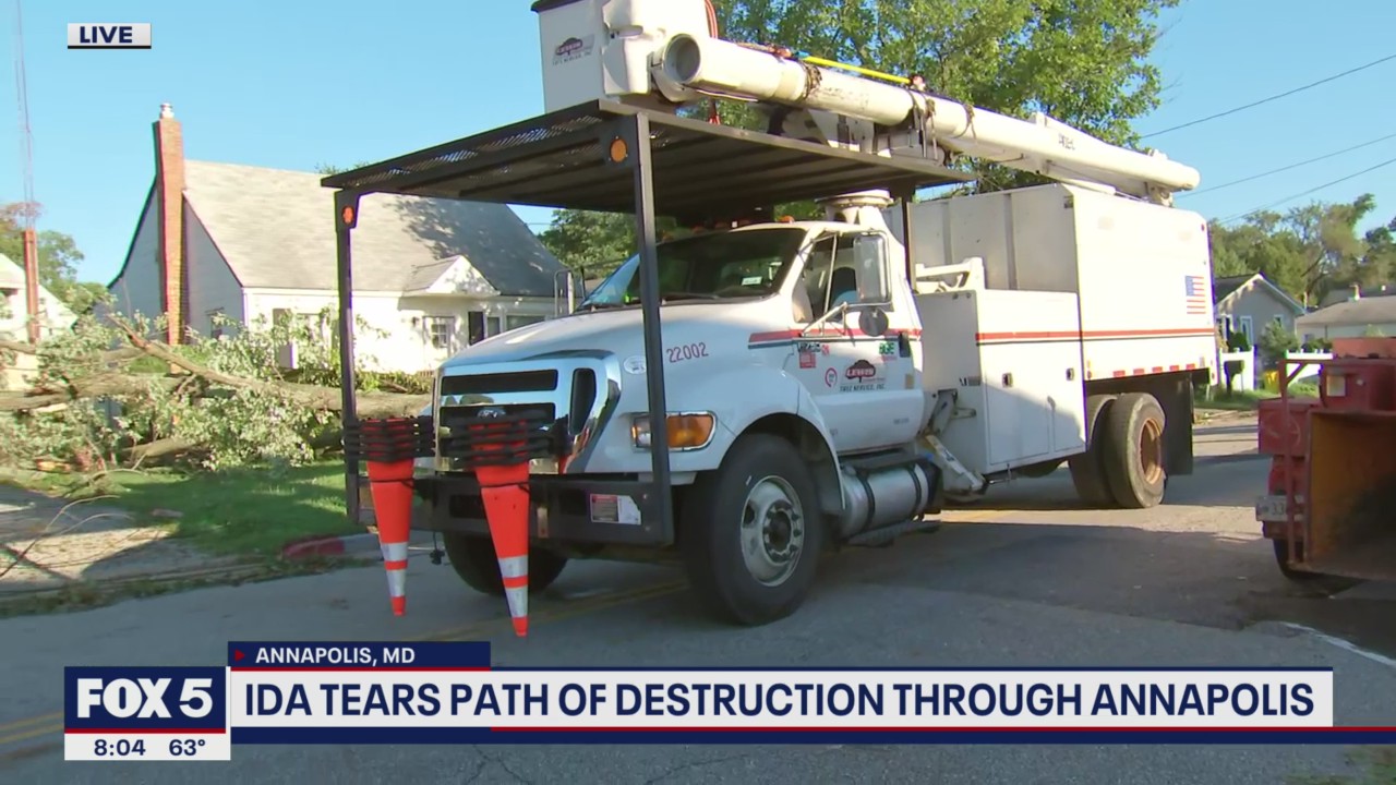 Neighborhoods recovering after Ida tears path of destruction through DC region