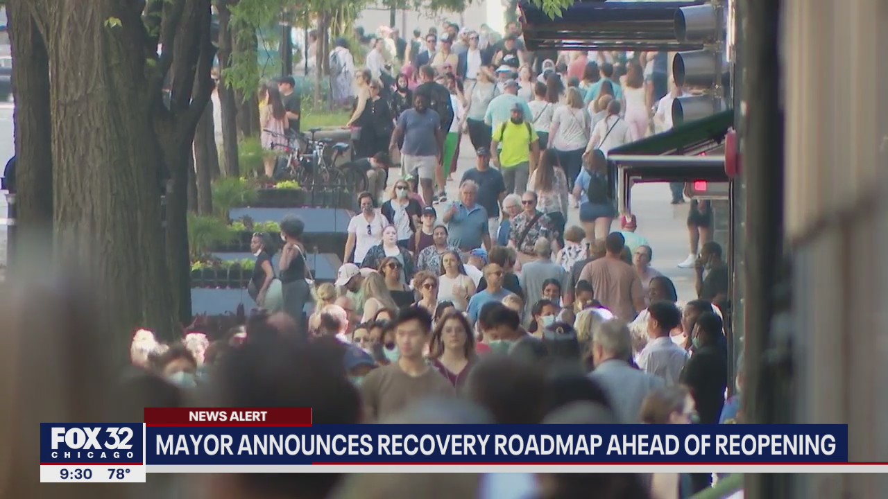 Lightfoot announces Recovery Roadmap ahead of reopening
