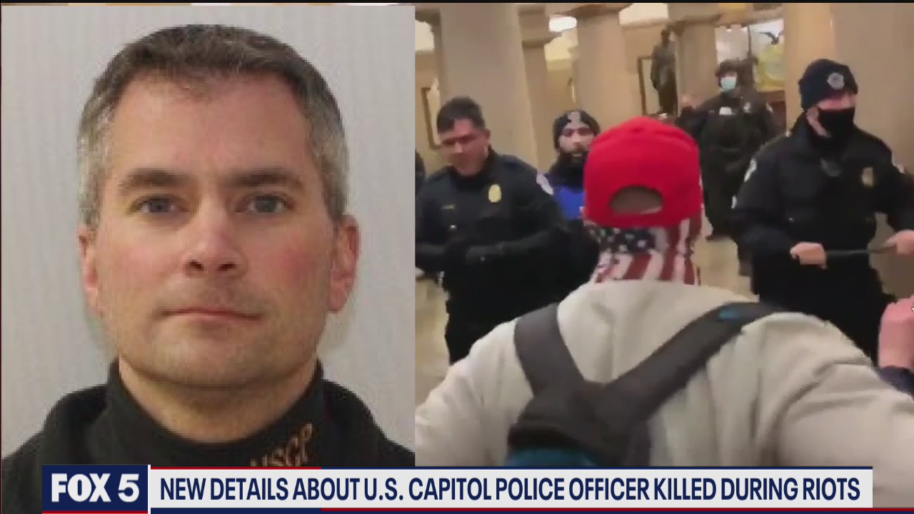 New details about US Capitol police officer killed during riots
