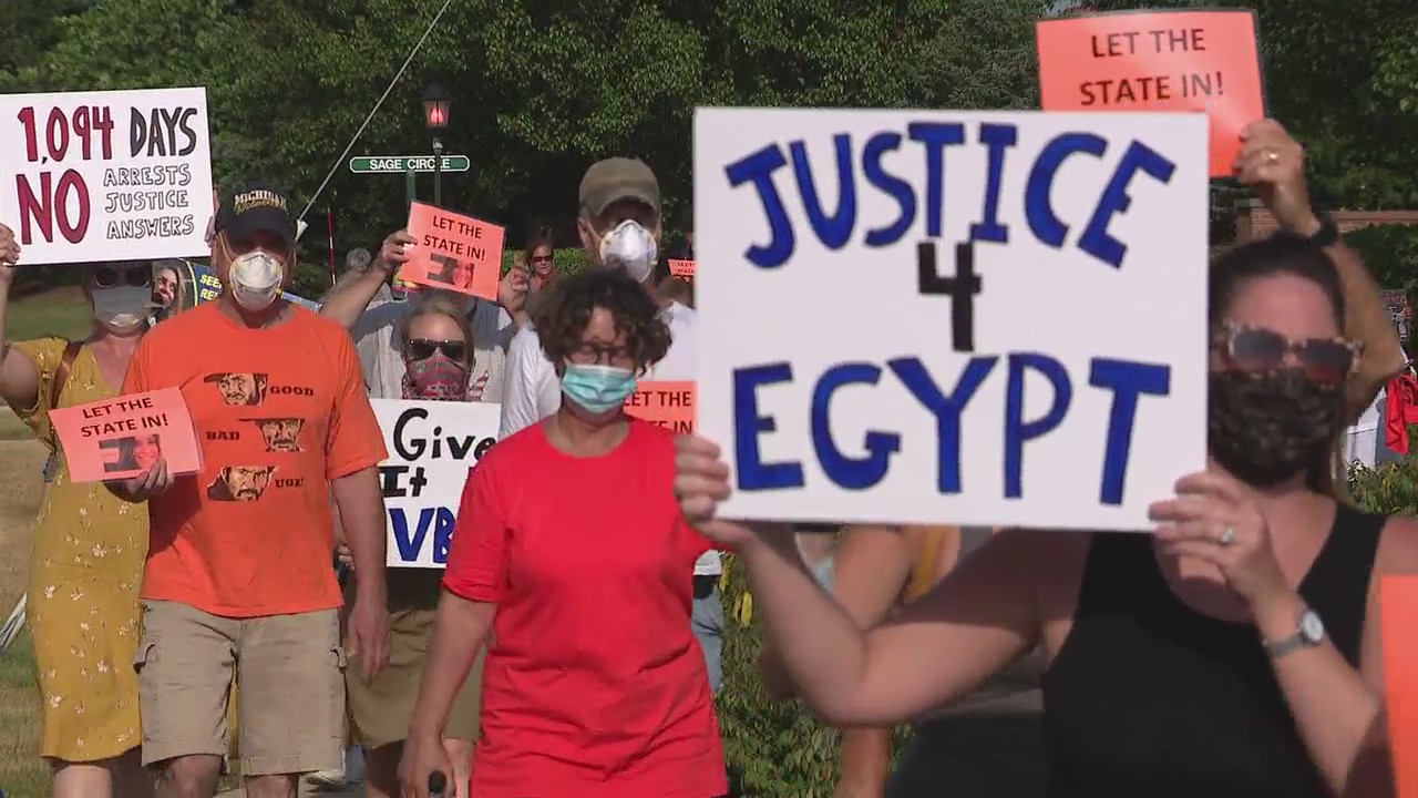 March and protest calls for justice in killing of Egypt Covington