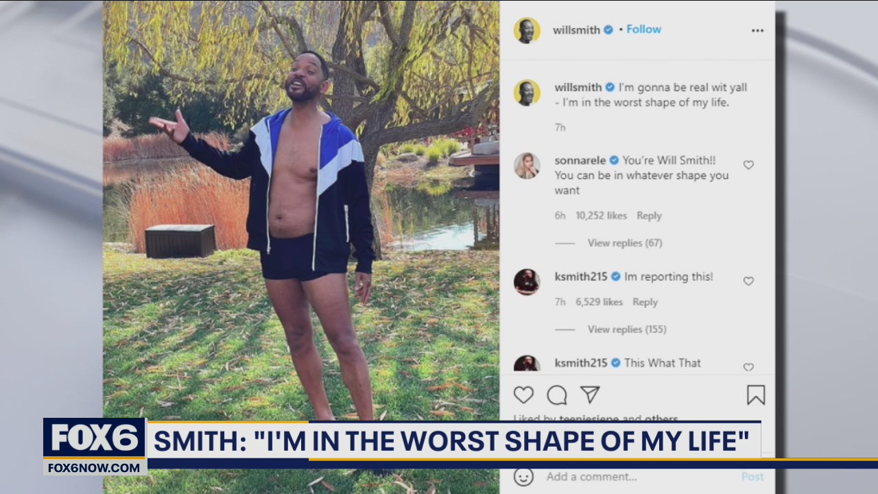 Will Smith is making quite the admission on social media