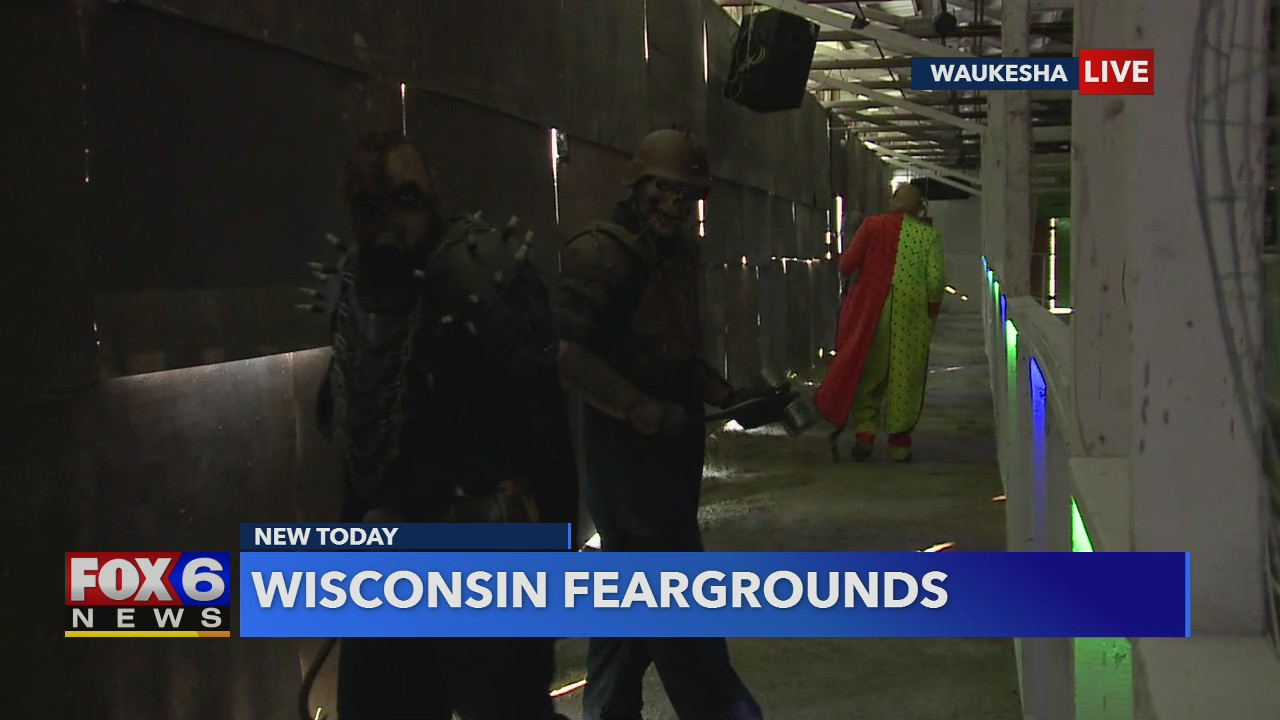 Being socially distance at the Wisconsin Feargrounds