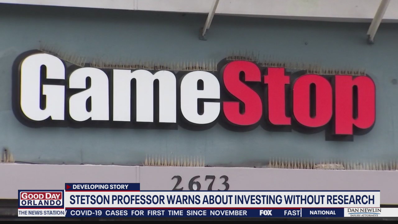Florida professor warns about investing in stocks without research