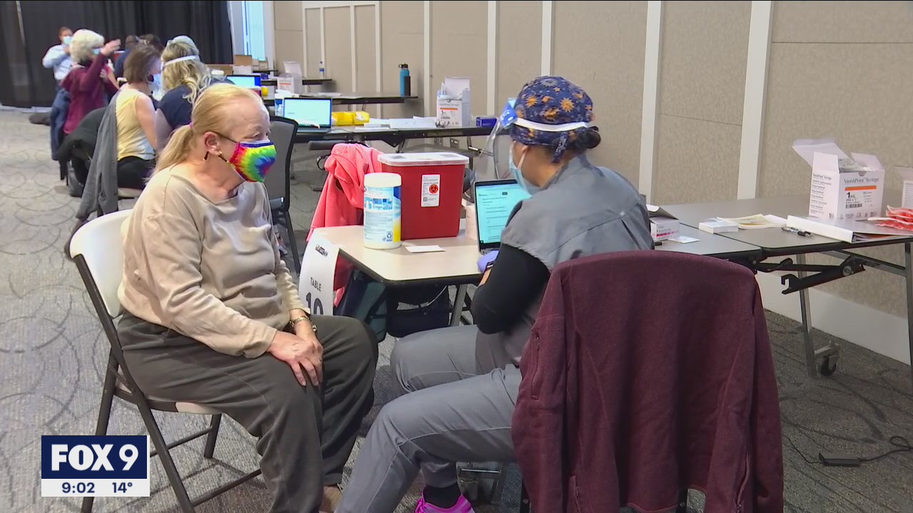 Minnesota vaccine sites open their doors as state officials look to protect seniors
