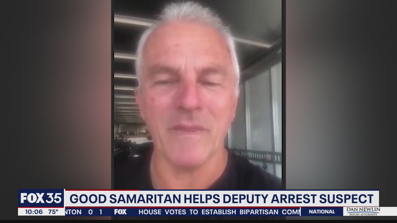 Good Samaritan helps deputy during arrest