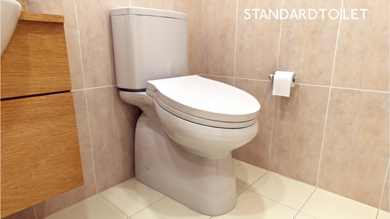 British company creates tilted toilet to reduce bathroom break time