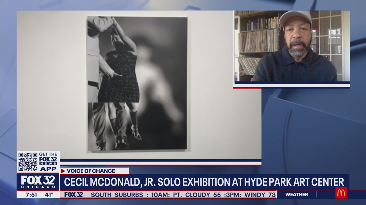 Cecil McDonald, Jr. talks about his new exhibit 'Cuts and Beats'
