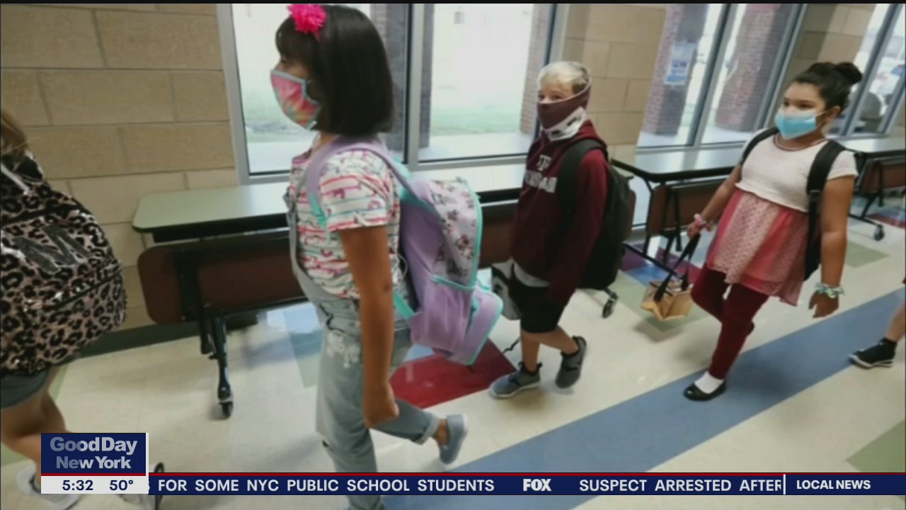 Return to school for some NYC students