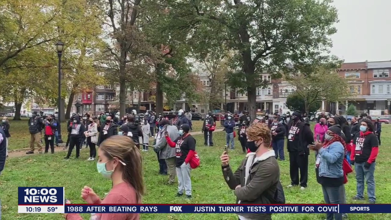 Residents gather for peaceful rally in West Philadelphia