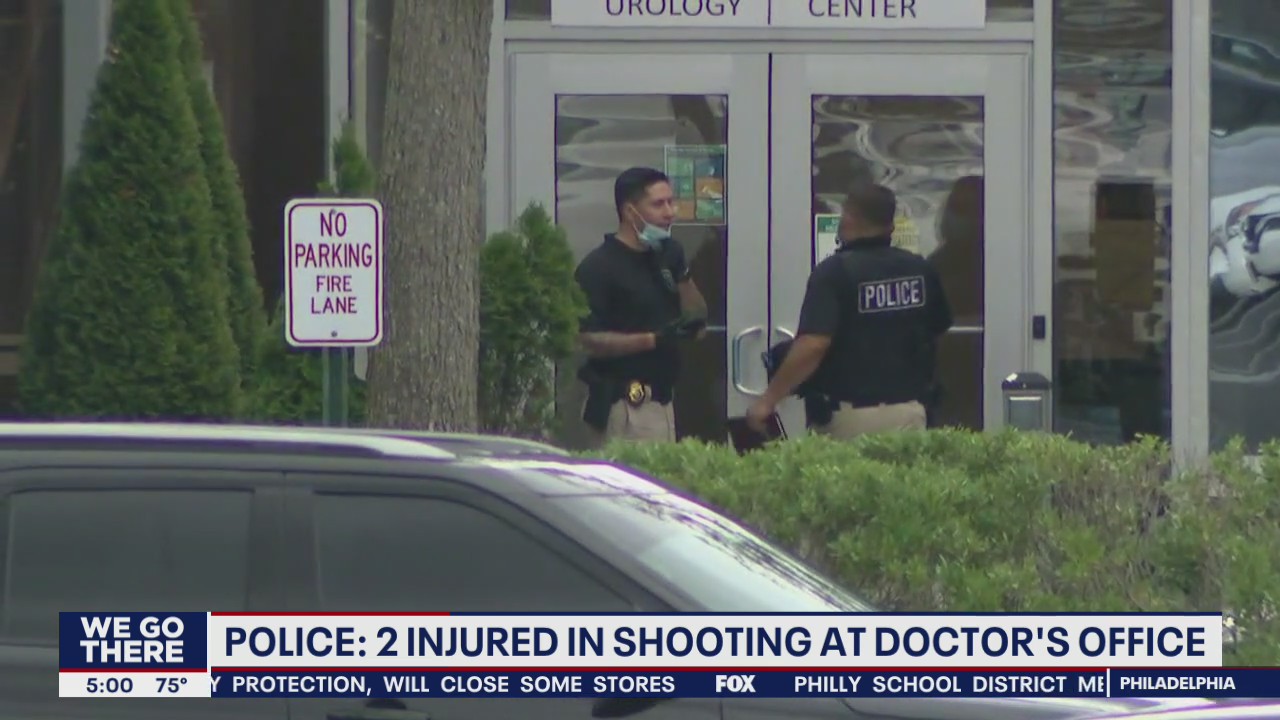 Police: Suspect in custody after 2 shot at Mount Laurel doctor's office