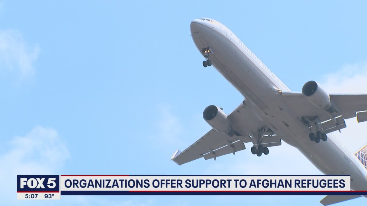Local organizations offer support to Afghan refugees