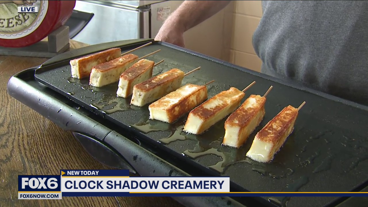 If you like cheese and brats, listen up, Clock Shadow Creamery’s Bratwurst Cheese-E-Que is a must