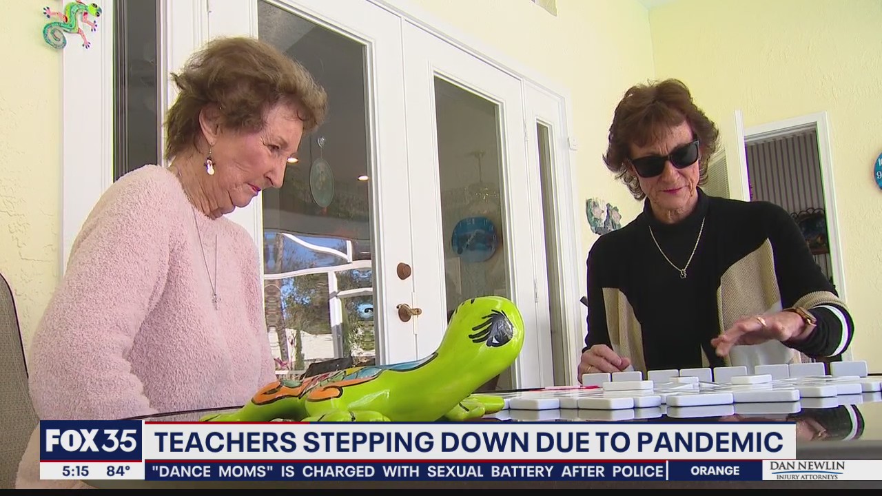 Teachers stepping down due to pandemic