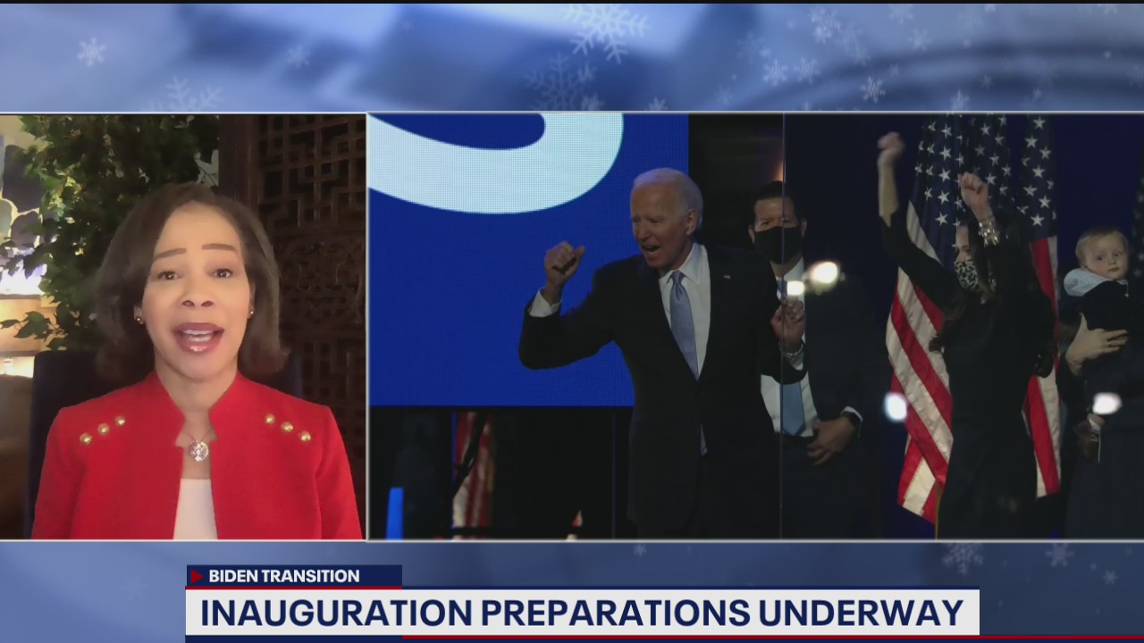 Inauguration preps underway amid COVID-19 pandemic