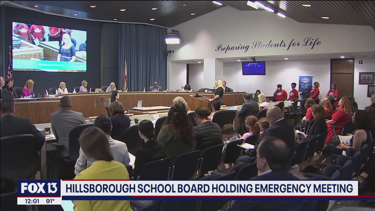 Midday update: Emergency school board meeting